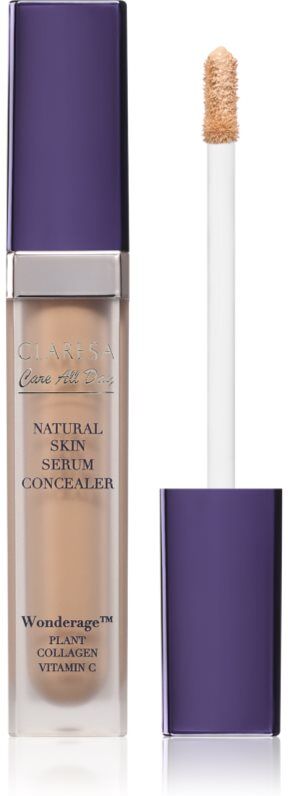Claresa Care All Day Natural Skin Serum Concealer liquid coverage concealer shade 1N Light Neutral 7 ml