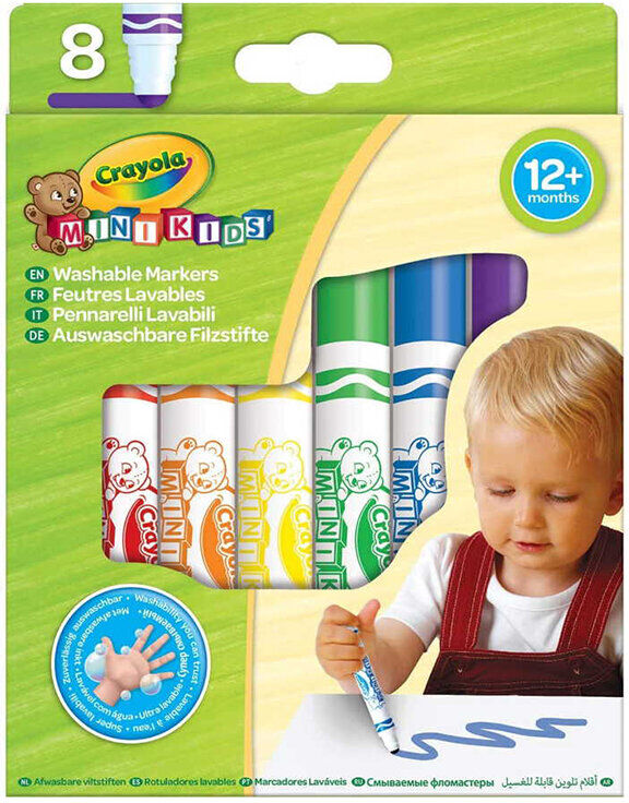 BRINQUEDO CRAYOLA MARCAD MINI KID 8U