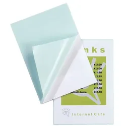 GBC Laminierfolien »Peel'nStick™ Pouch« transparent, 21.6x30.3 cm