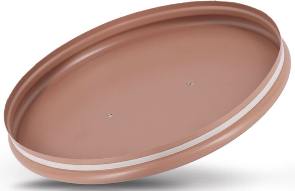 Aufbewahrungsbox ZELLER PRESENT "2400 ml, Metall/Gummibaum, mocca", braun (mocca), B:22cm H:13,5cm T:22cm, Massivholz, Metall, Aufbewahrungsboxen, Aufbewahrungsbox, Trendfarbe, Holzgriff, Aromaschutz mocca B/H/T: 22cm x 13,5cm x 22cm