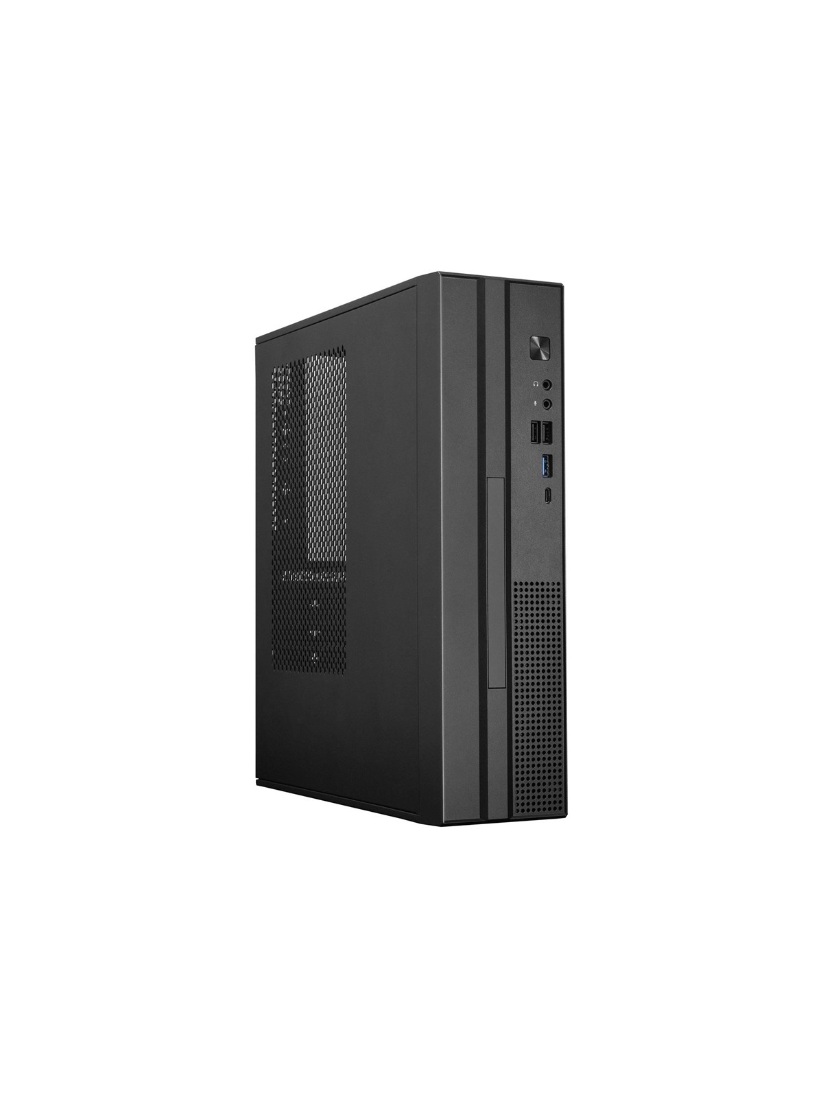Chieftec Flyer Series DT-10B-300 - SFF - mini ITX - Gehäuse - Desktop slimline - Schwarz