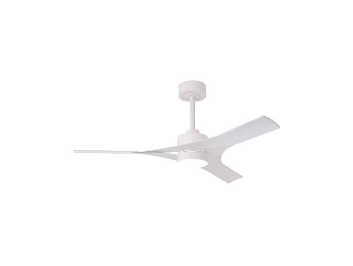 Mantra Iluminación LED-Deckenventilator Thai weiß DC-Motor leise Ø 122 cm CCT Thai, dimmbar, weiß / opal, für Wohn- / Esszimmer, Kunststoff, Modern