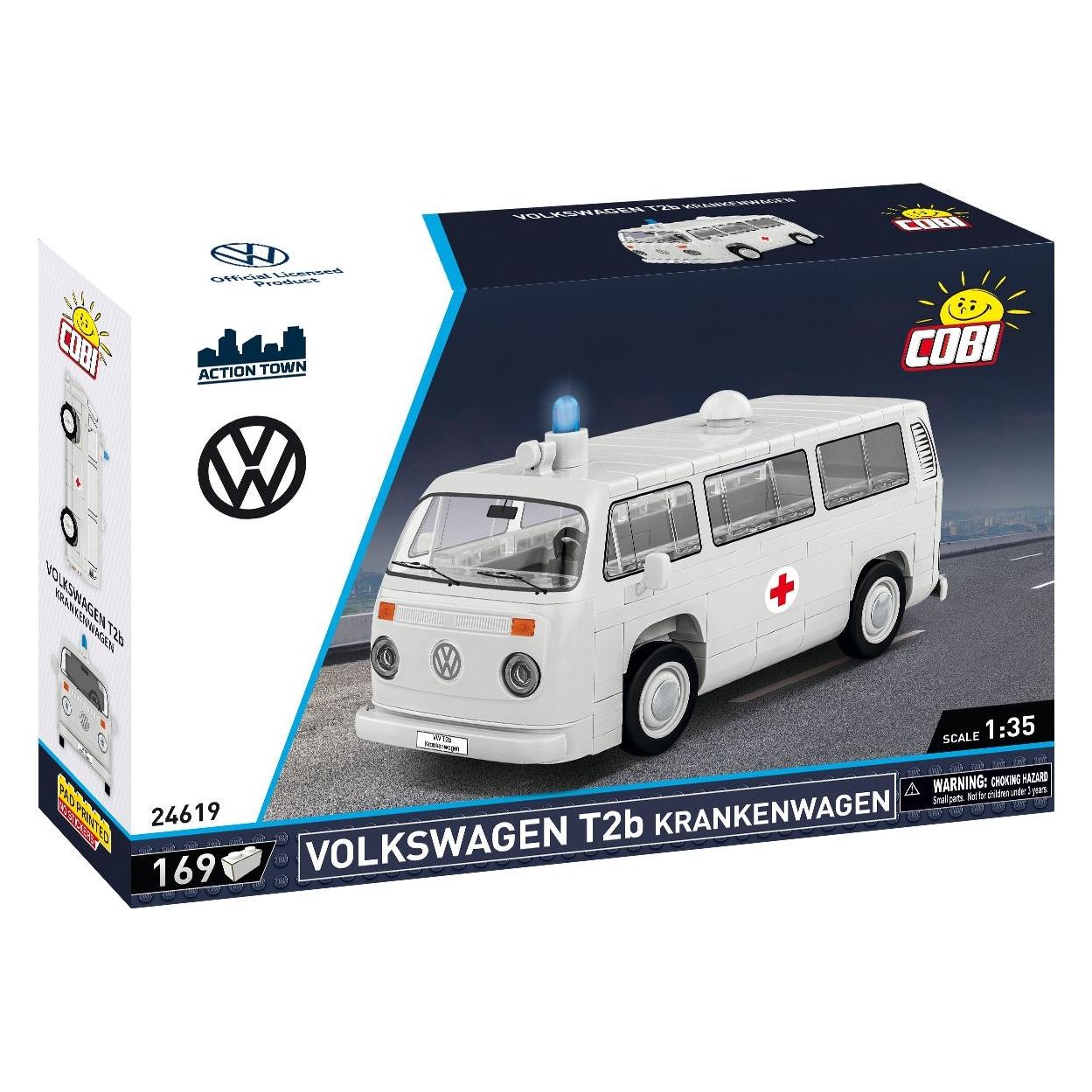 Cobi VOLKSWAGEN /24619/ T2B KRANKENWAGEN 172 KL. (COBI-24619)