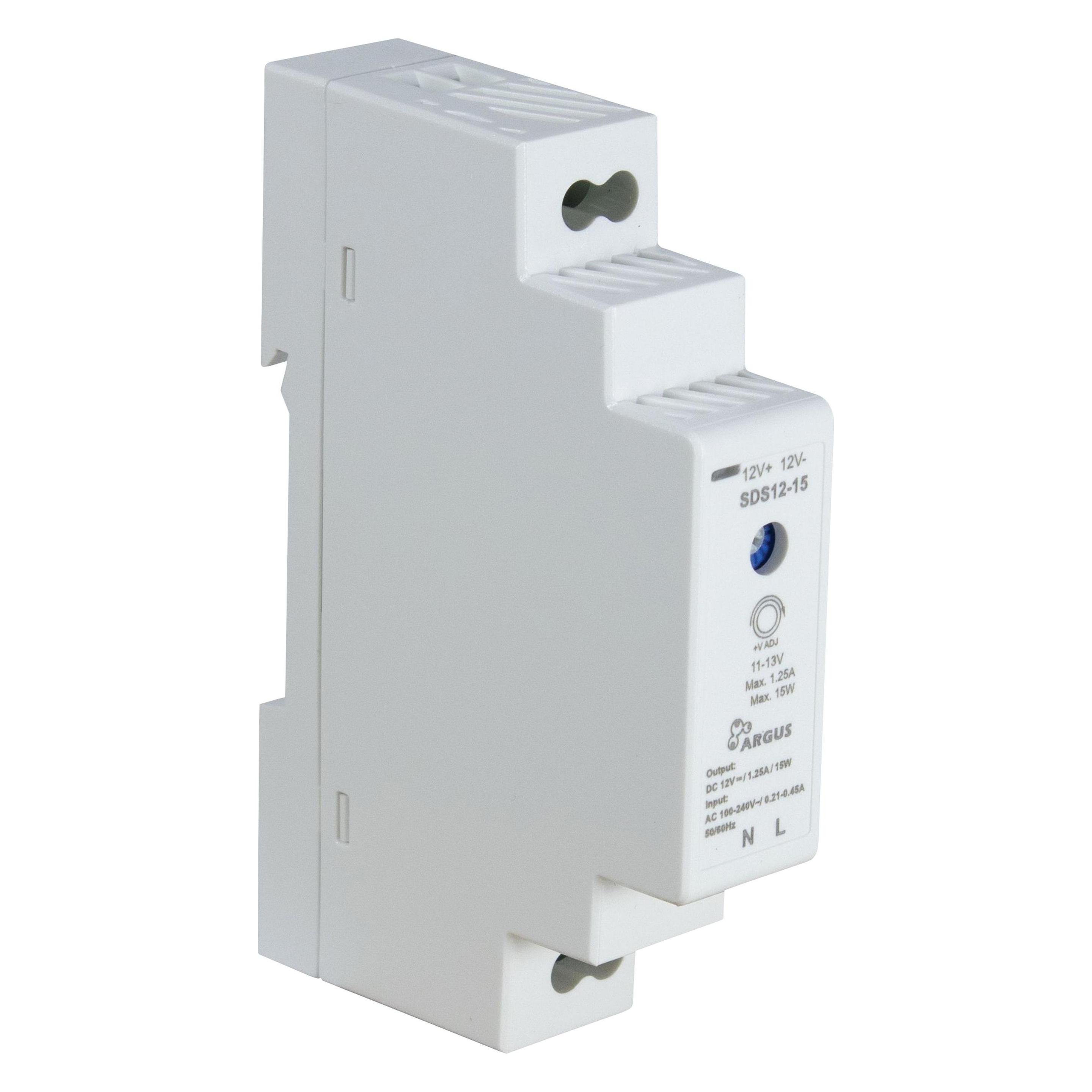Intertech INTER-TECH SDN 12-15 Hutschienennetzteil 12V Ausgangsspannung 15W Leistung (88882217)