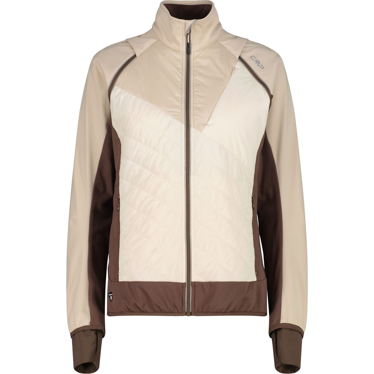 CMP Woman Jacket With Detachable Sleeves cream (P322) 38 30A2276-P322-38