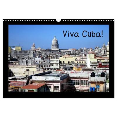 Viva Cuba! (Wandkalender 2027 DIN A3 quer), CALVENDO Monatskalender