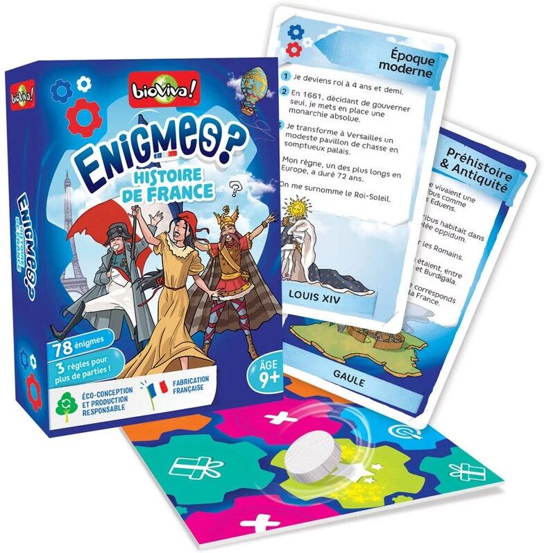 Bioviva Editions Enigmes - Histoire de France