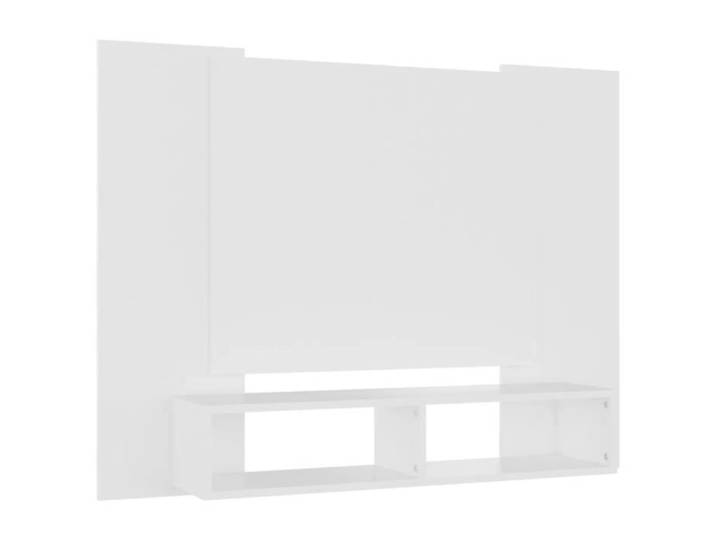 ZERODIS Meuble TV mural Blanc 120x23 5x90 cm Aggloméré ZER7324977806926