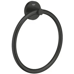 Grohe Start Handtuchring 411742430 Schwarz matt