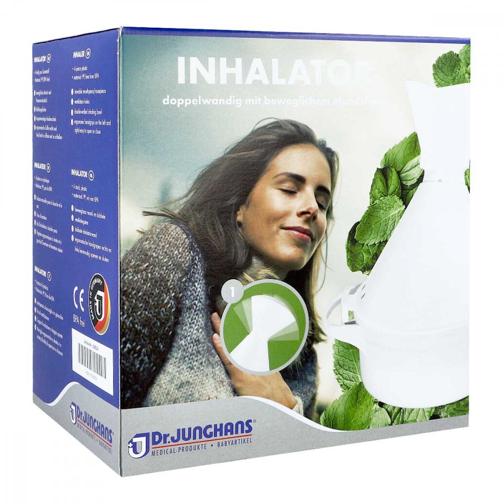 Dr. Junghans Medical GmbH Inhalator Kunststoff doppelwandig bewegl.Mundstück 11134703