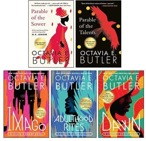 The Xenogenesis Trilogy & The Parable Series By Octavia E. Butler 5 Books Collection Set - Fiction - Paperback Hachette