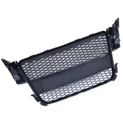 Kühlergrill Grill Wabendesign Schwarz glanz passend für Audi A5 8T 2007-2011 nicht S5