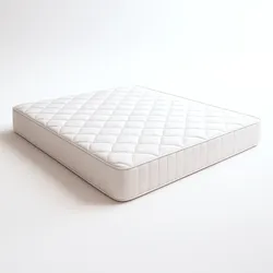 THE WHITE STONE Eineinhalb-Matratze 120x190 Memory-Schaum | 20 cm | Orthopädisch | Allergikerbezug | Made in Italy