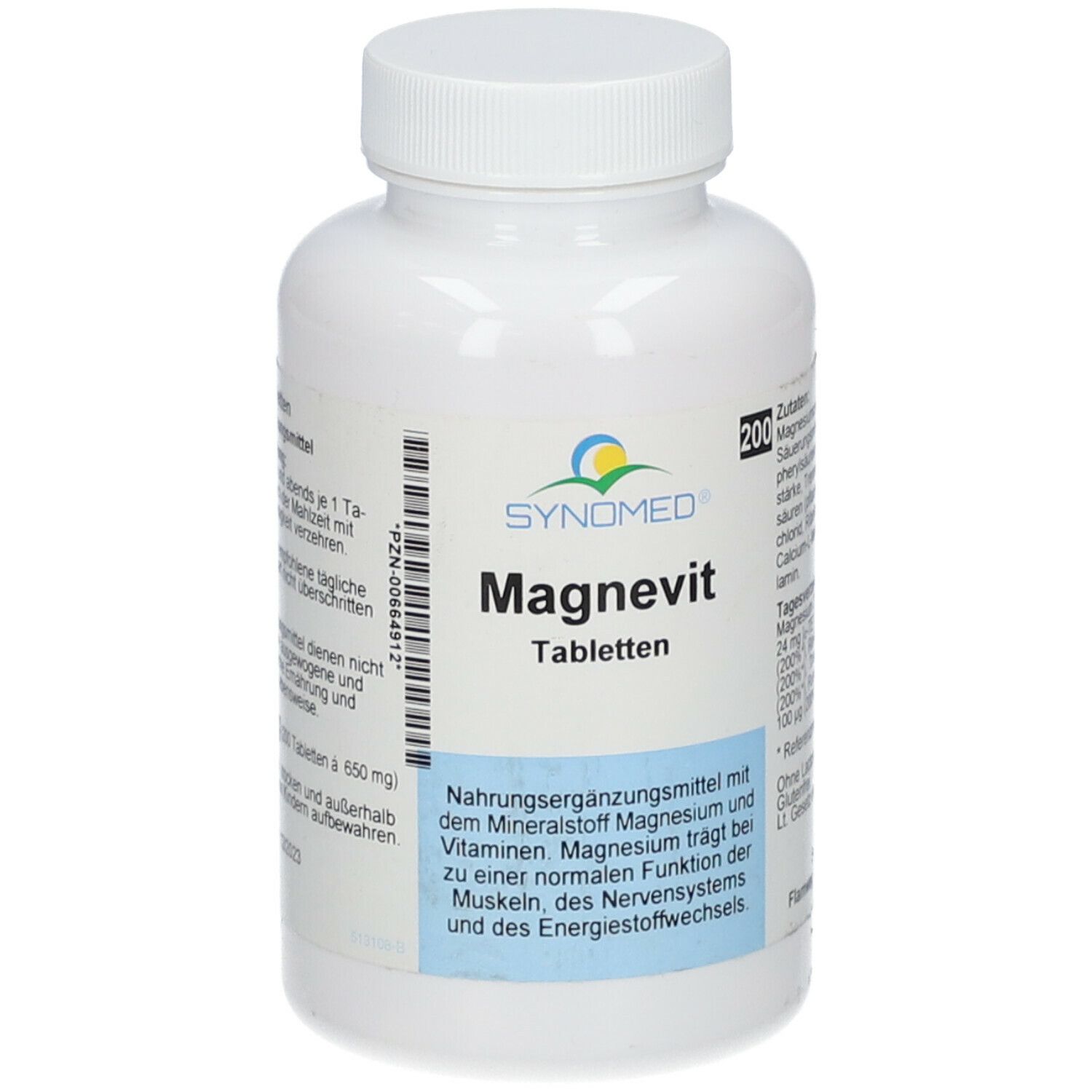 Magnevit Synomed Tabletten 200 St