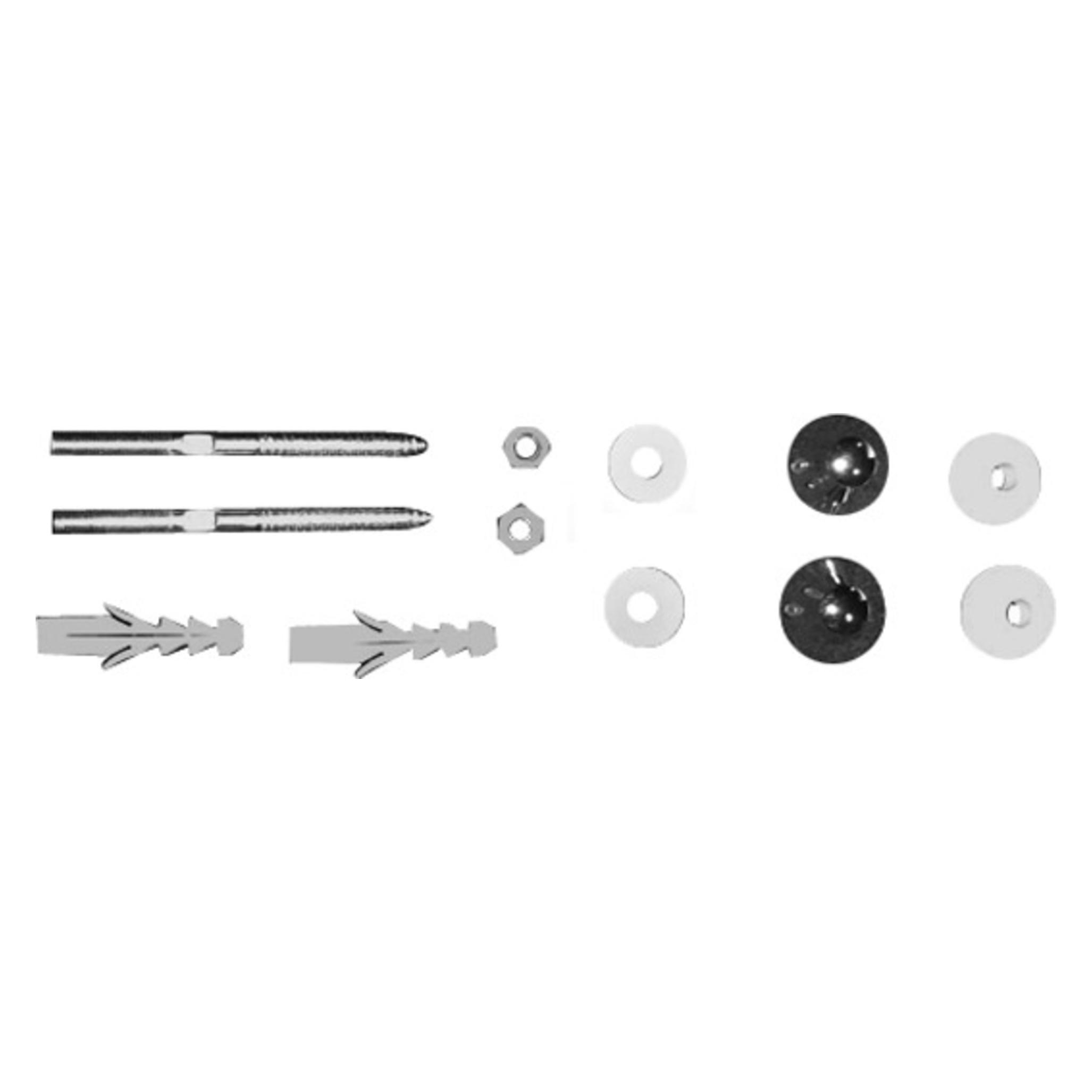 Duravit Befestigung Abdeckkappen chrom (0050301000)