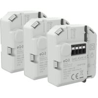Schaltaktor (6 A) - Unterputz (HmIP-FS6), Relais weiß, 3er Pack