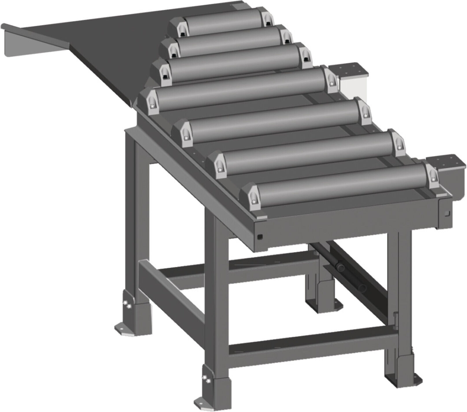 metallkraft Abfuhrrollenbahn für 60°-Schnitte (3649251)