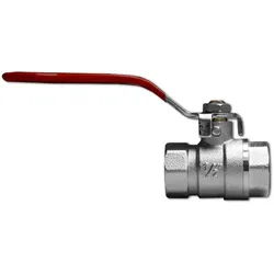 Messing Kugelhahn mit Hebelgriff 1" Innengewinde Wasserhahn Absperrhahn Auslaufhahn BRADAS GKZ012525