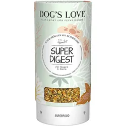 Dog's Love Kräuter 70g Nahrungsergänzung für Hunde Super Digest