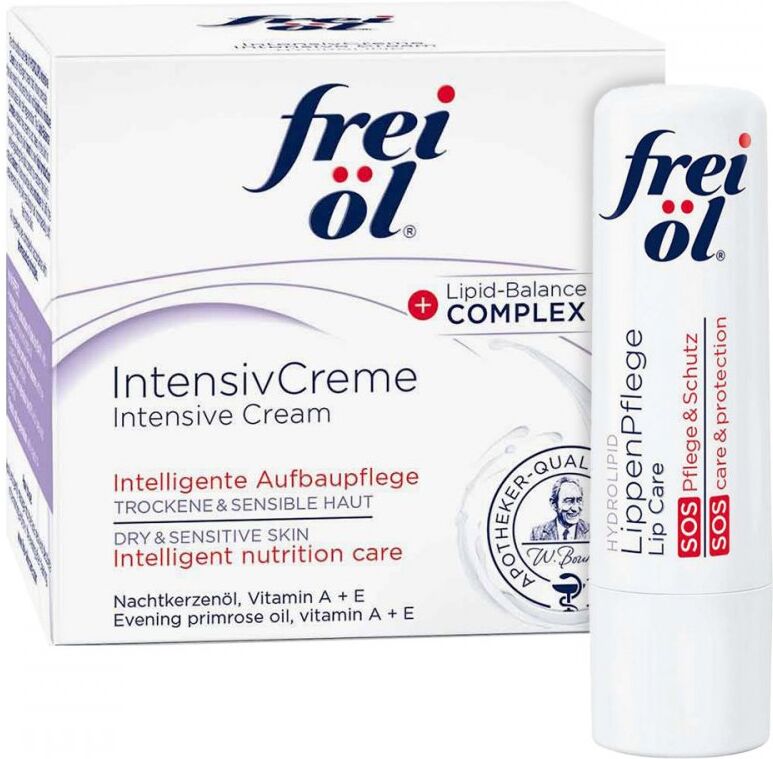 Frei Öl Intensivcreme (50 ml) + Frei Öl Lippenpflege