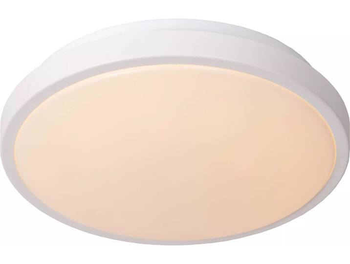 LUCIDE DASHER - Deckenleuchte Badezimmer - Ø 29,3 cm - LED - 1x12W 2700K - IP44