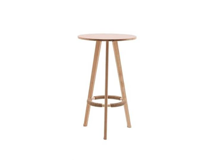 loeusjfnr Langer Bartisch Stehtisch aus massivem Holz, moderner, einfacher, Kleiner Esstisch auf dem Balkon zu Hause, runder Tisch im Café, hoher