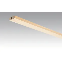 RESTPOSTEN SALE MEISTER Vierkant-Deckenabschlussleiste 15/40 mm Ahorn hell 4003 - 2380 mm