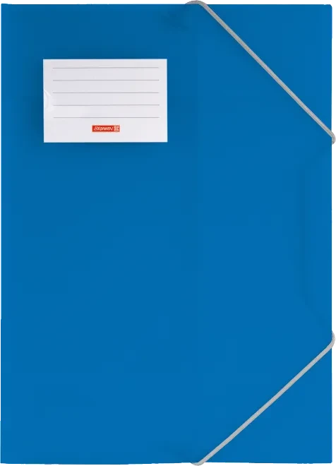BRUNNEN Sammelmappe FACT!pp DIN A4 azur transparent