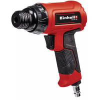 Druckluft-Meißelhammer TC-PC 45 Set rot/schwarz, mit 4-teiligem Meißel-Set, Nadel-Entroster