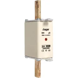 Hager LNH0035M6 NH-Sicherungseinsatz NH0 gG 690V 35A Kombimelder Grifflasche spannungsführend