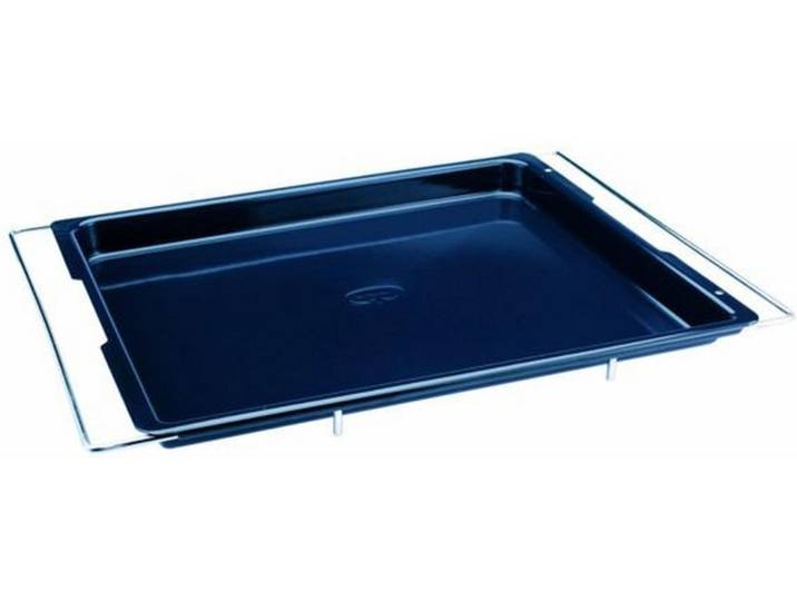 Dr.Oetker Backblech, Schwarz, Metall, rechteckig, 33.3x3.1x40.8 cm, Grüner Punkt, größenverstellbar, Backen & Backzubehör, Backformen, Backbleche