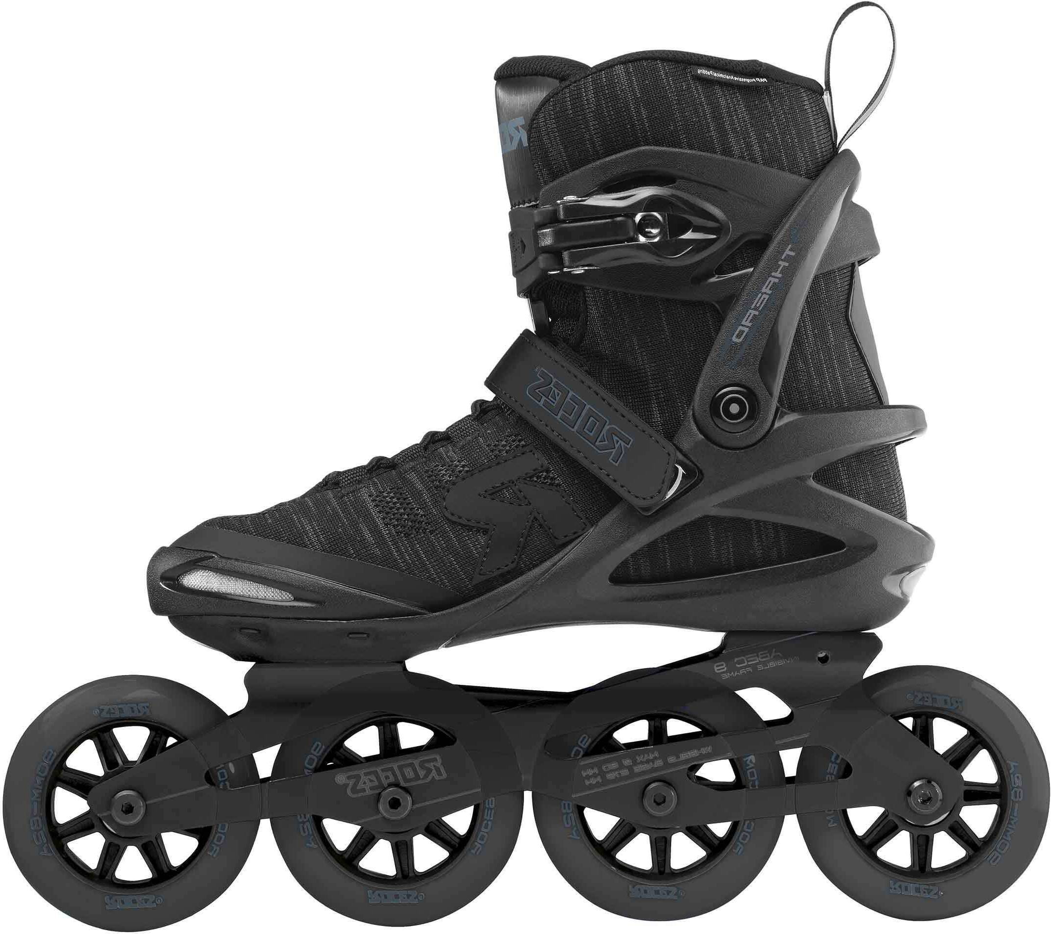 Roces Thread Inlineskates in Übergrößen Schwarz 400860 0001 große Unisexschuhe, Größe:48