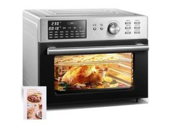 Mini four intelligent - Four à air - 230℃ MAX/30L/6 Résistances - 21 programmes - Cavité en acier inoxydable - Déshydratation
