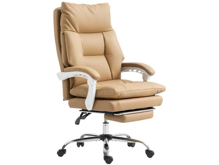 HOMCOM Bürostuhl Ergonomischer Schreibtischstuhl mit Lendenwirbelstütze