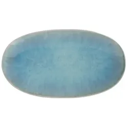 Fürstenhof Platte Antonia Ø 34,4 cm Steinzeug Blau M (Medium)