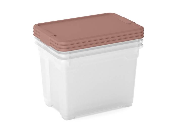 Curver R Box Aufbewahrungsbox Farblich Sortiert 37.8 × 26.4 × 34.8 cm 17 l 2 Stück