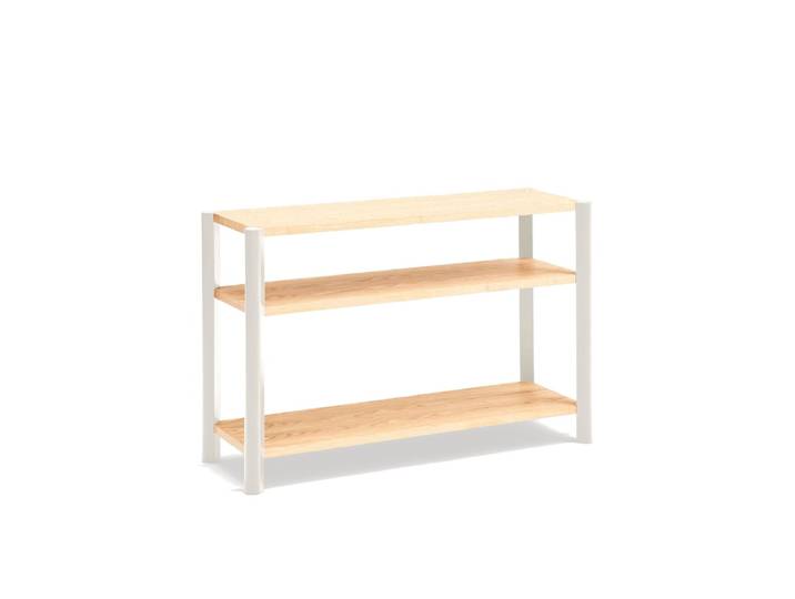 Bibliothèque ouverte 3 étagères 125x84 cm