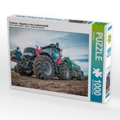 CALVENDO Puzzle Traktoren - Giganten in der Landwirtschaft 1000 Teile Lege-Größe 64 x 48 cm Foto-Puzzle Bild von Peter Roder