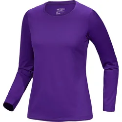 Arcteryx Taema Crew LS Damen Outdoorshirt azalea heather L