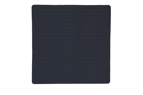 MSV Badmat modern zwart, 54 x 30 cm