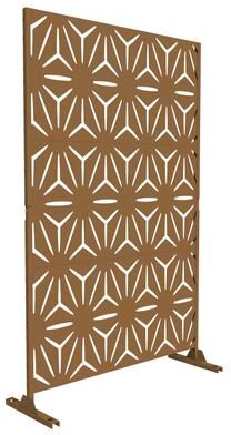 Uixe Free Standing Decorative Outdoor Privacy Screen