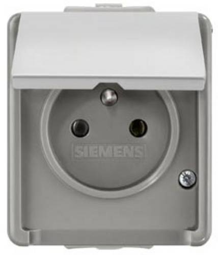 Siemens Schalterprogramm Steckdose Delta Grau 5UB4741 1St.