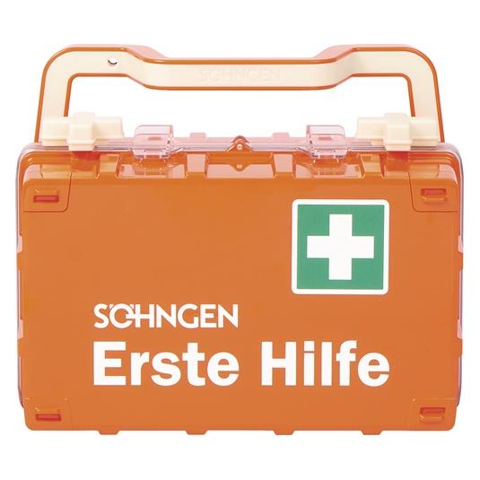 Söhngen Erste-Hilfe-Koffer orange DYNAMIC-GLOW S Standard DIN 13157 (Verbandskasten) (3001407)