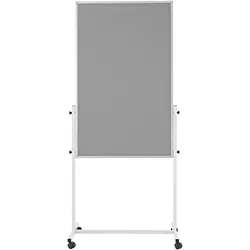 Magnetoplan, Präsentationstafel, MAGNETOP. Universal Board Filz grau 11112101 750x1200mm (75 x 120 cm)