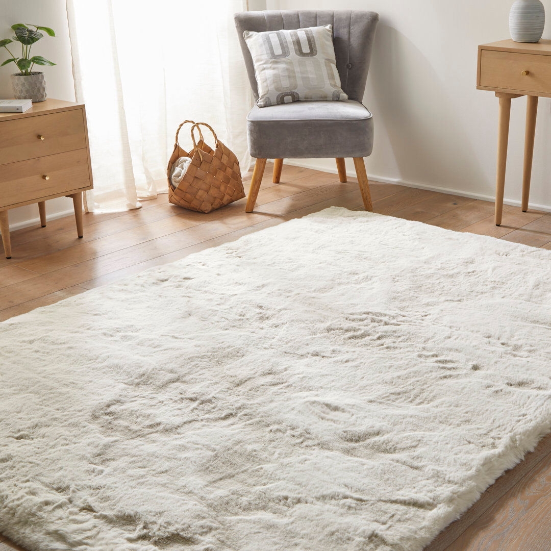 Concept Looms HEAVENLY Rectangle Area Rug Dove Rectangle 115 x 175 cm