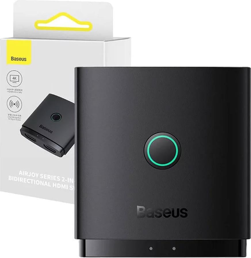 Baseus Cluster HDMI-schakelaar, zwart
