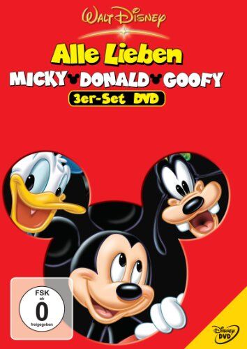 Alle lieben Mickey/Donald/Goofy (3er-Set DVD) - Preis vom 30.09.2026 09:01:18 h