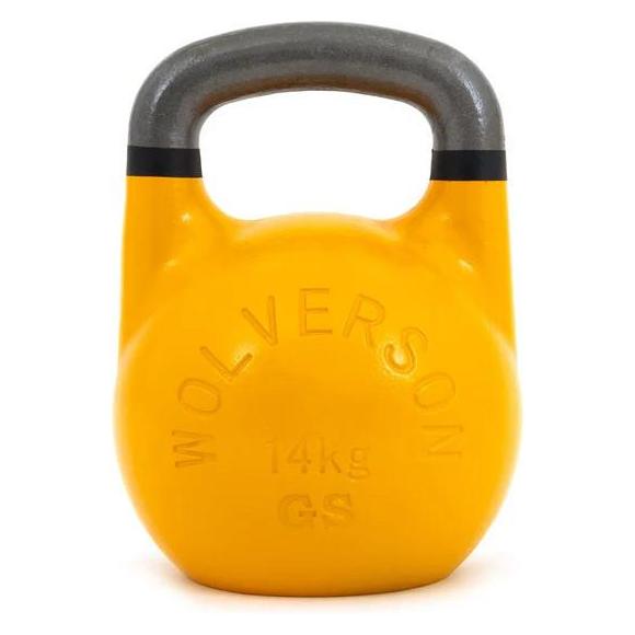 Wolverson Fitness GSU Kettlebell 14kg Gelb + Black Rings (65557608)