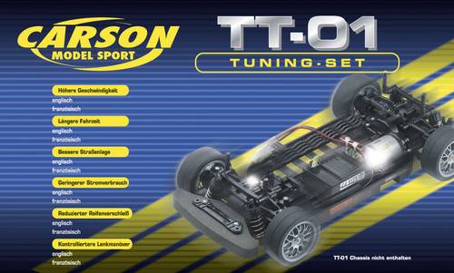 Carson Modellsport 908123 Ersatzteil TT-01(E) Tuning-Set