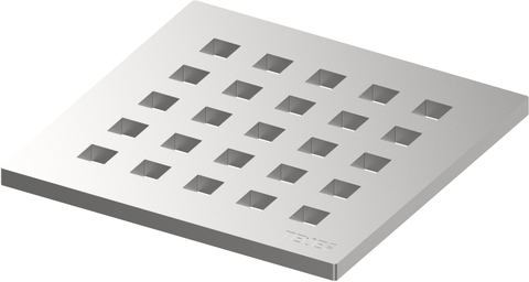 "Tece drainpoint S Designrost ""quadratum"" Edelstahl 100 x 100, 3665006 3665006"